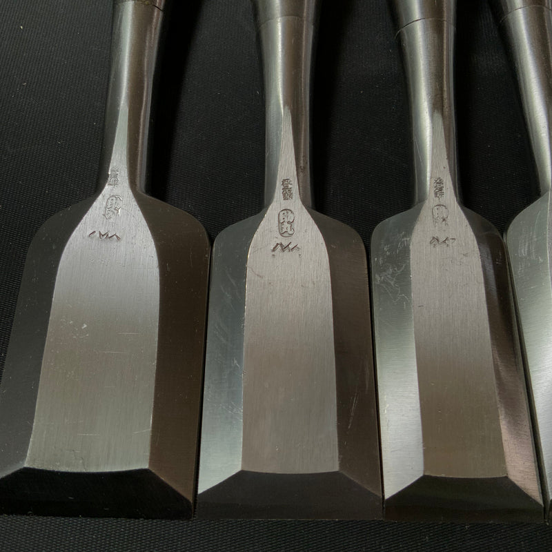 #2 Sukemaru 4th High-Speed Steel Shorter Timber Chisels set by Usui Yo ...