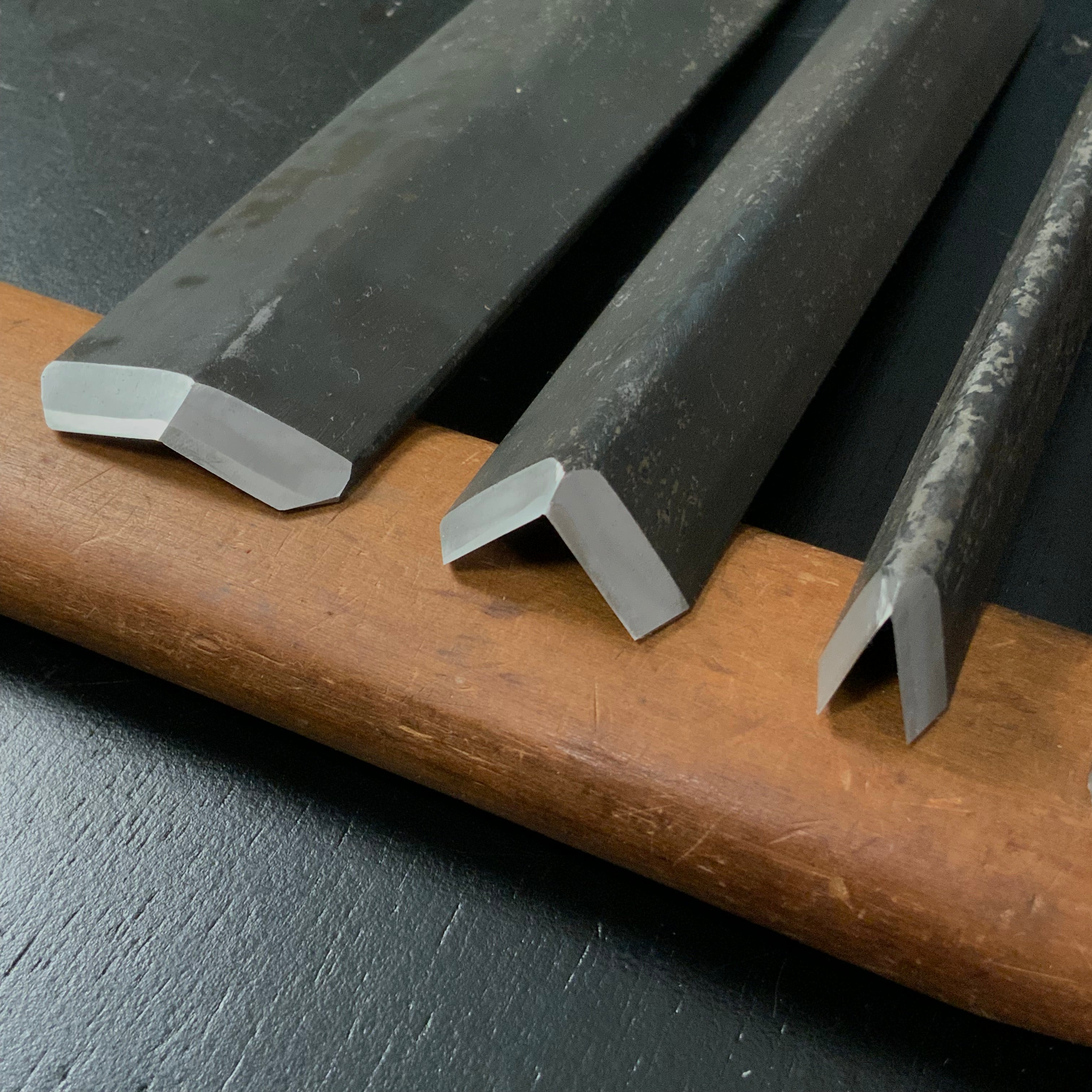 #2 八重樫 葉鉋 組子用  鉋刃    Ha Kanna Kumiko Kanna Plane Blades with white steel by Muneaki