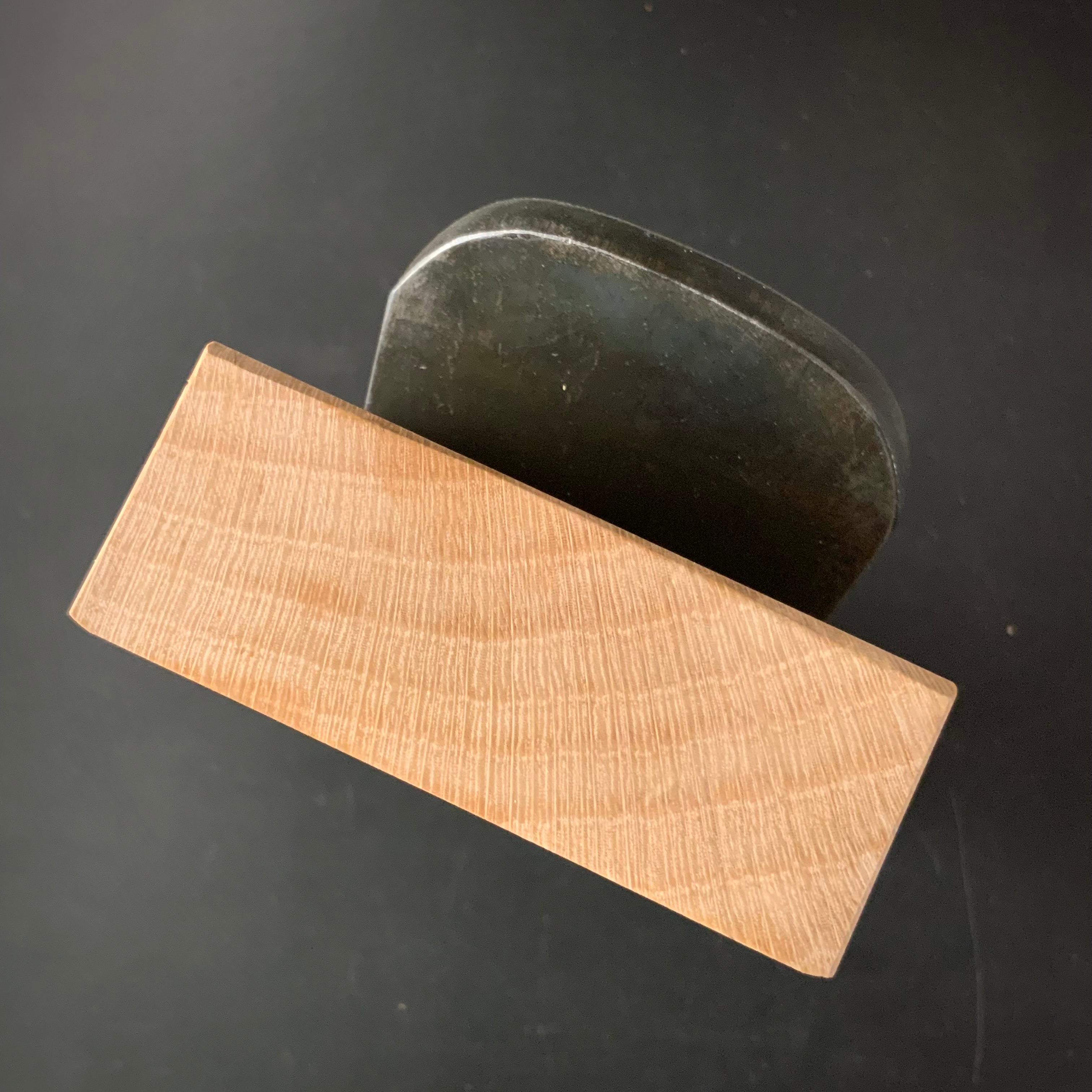 Kuniaki Smoothing Plane (Kanna)  by Nakano Takeo with Super steel 中野武夫作 仕上げ鉋 国明 特殊スーパー鋼  二寸 78mm