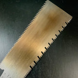 #147 Nagakatsu Double Edge Saw Eddy Type Handles set by Kurashige For Soft Wood 長勝鋸 渦巻き柄 両刃鋸 300mm