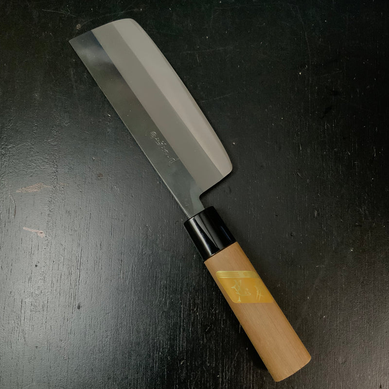 Tadafusa Nakiri 忠房 菜切包丁 150mm