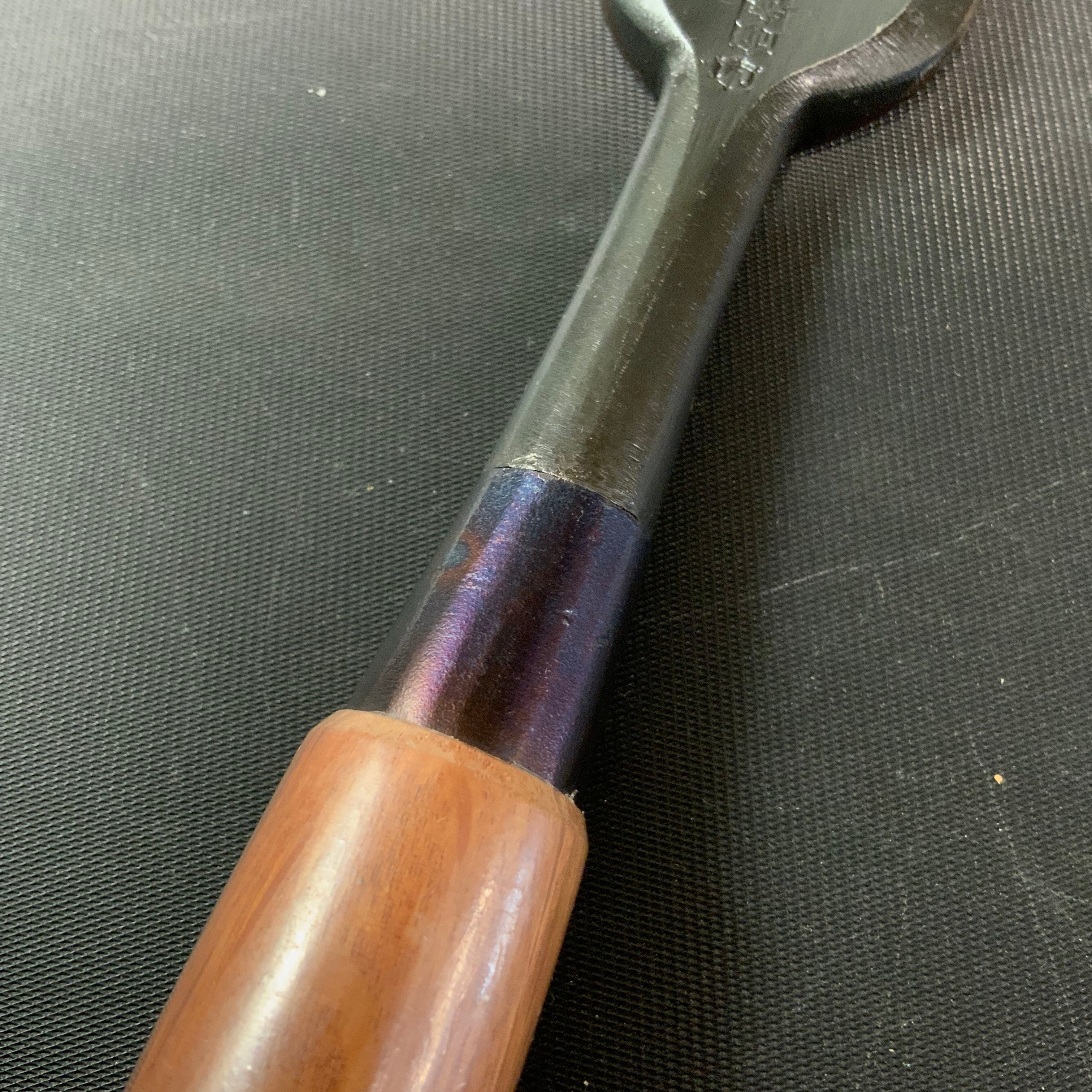 Old stock Tasai  Oiresotomaru chisels with blue steel  掘出し物 田斎作 追入外丸鑿  18,24,36,42mm