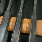 Iwazaki Paring chisels (Usunomi) by Iwazaki Eisuke 岩崎永祐作 岩崎 面取薄鑿 usunomi