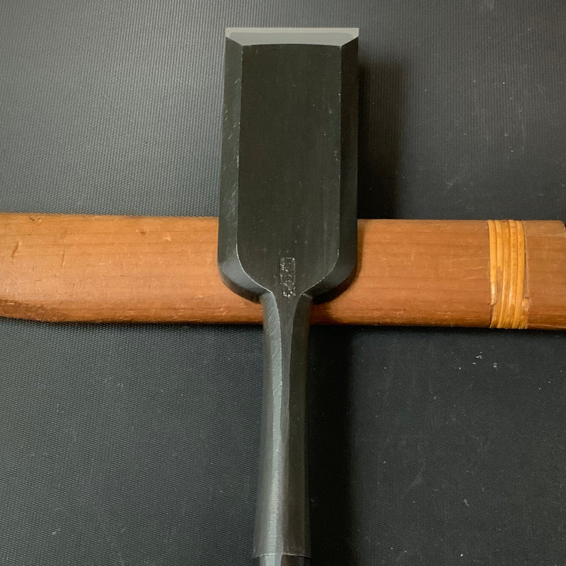Tasai Dovetail Paring chisels (Usunomi) with blue steel  田斎作 薄鑿 42mm