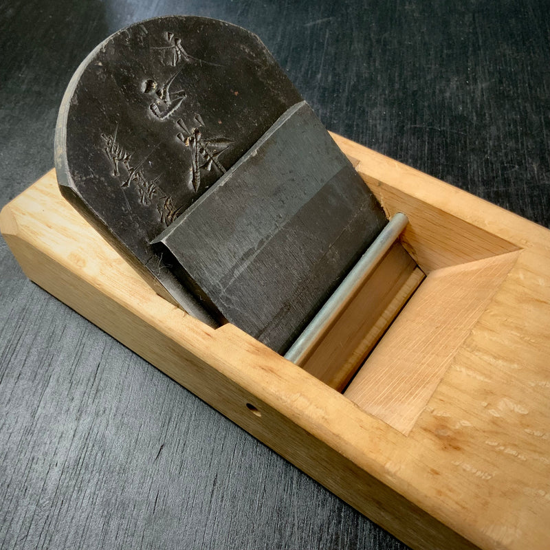 Old stock Masamine Smoothing Plane by Usuikengo 碓氷健吾作 正峯 仕上げ鉋 76mm –  YAMASUKE KurashigeTools