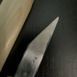 Baishinshi Kunimitsu  Kokatana kiridashi type 梅心子圀光 手工小刀 極上 鞘付き 76mm