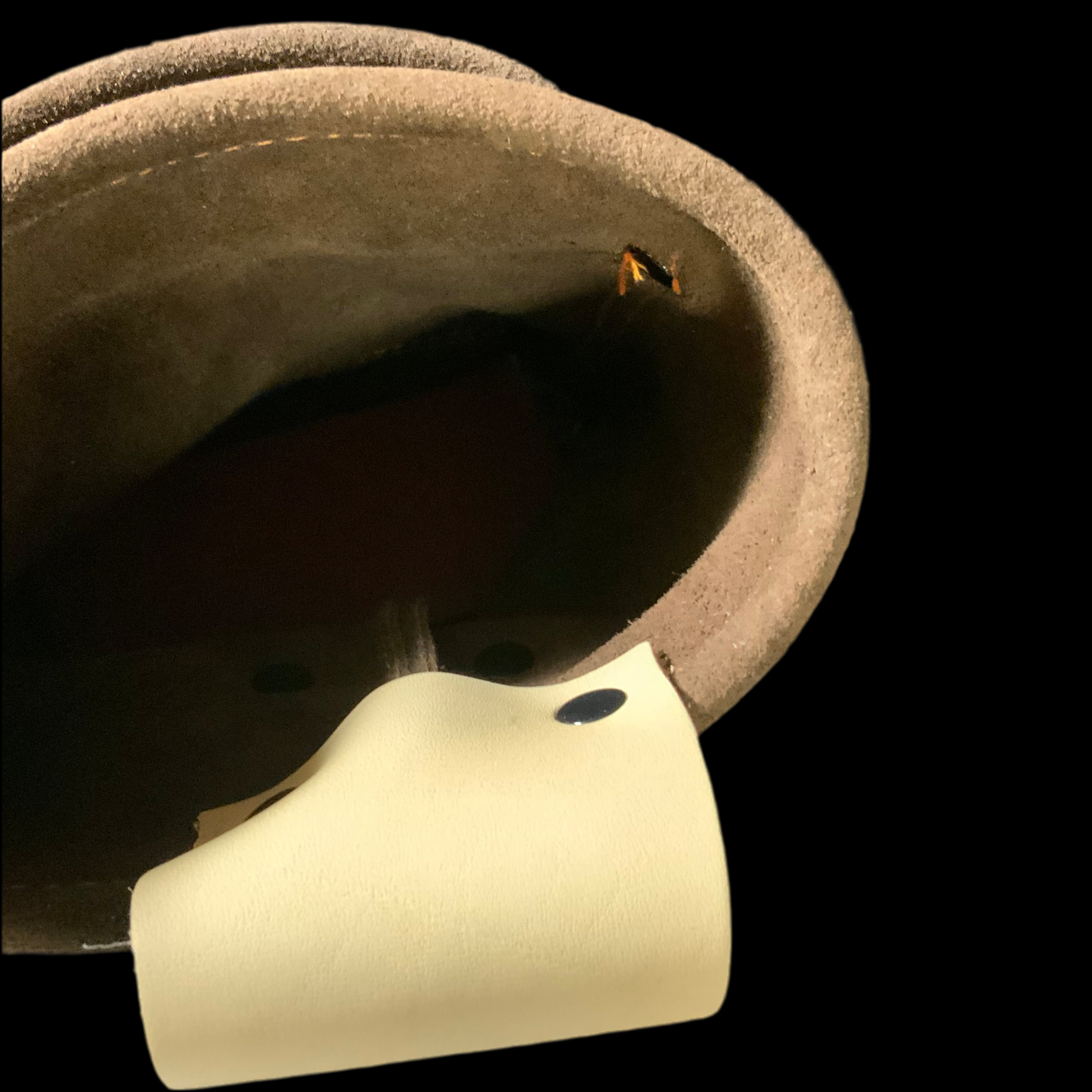 だるま ビス袋 床革  S  Working Waist Screw bag, leather backing