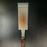 #155 Nagakatsu Double Edge Saw Eddy Type Handles set by Kurashige For Hard Wood 長勝鋸 渦巻き柄 両刃鋸 250mm