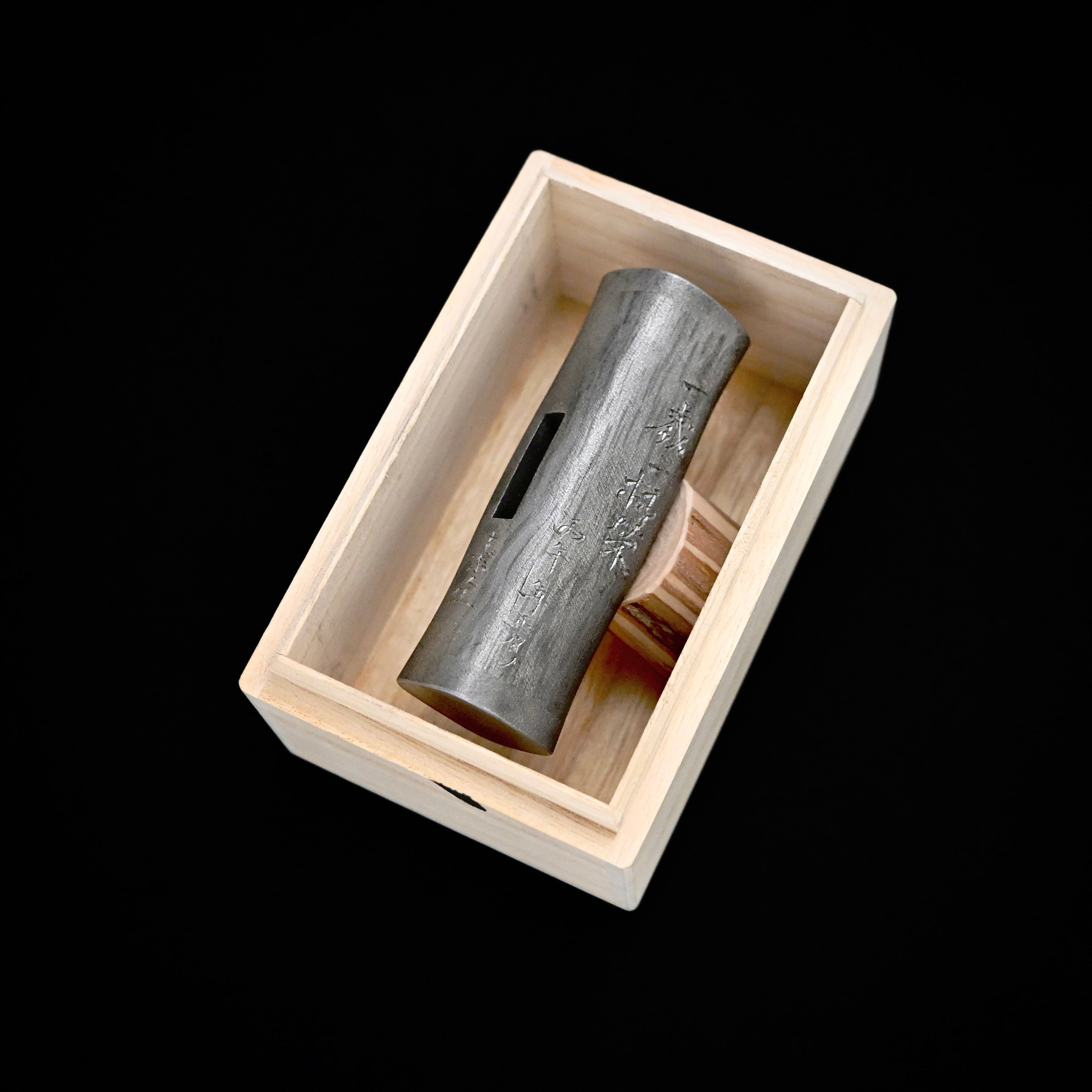 Sozen Square Hammers Damascus finish 素全 四角玄翁 ダマスカス鋼 一歳一枯榮