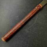 #107 Nagakatsu Double Edge Saw with Eddy Type Handles set by Kurashige 長勝鋸 渦巻き柄 両刃鋸 270mm