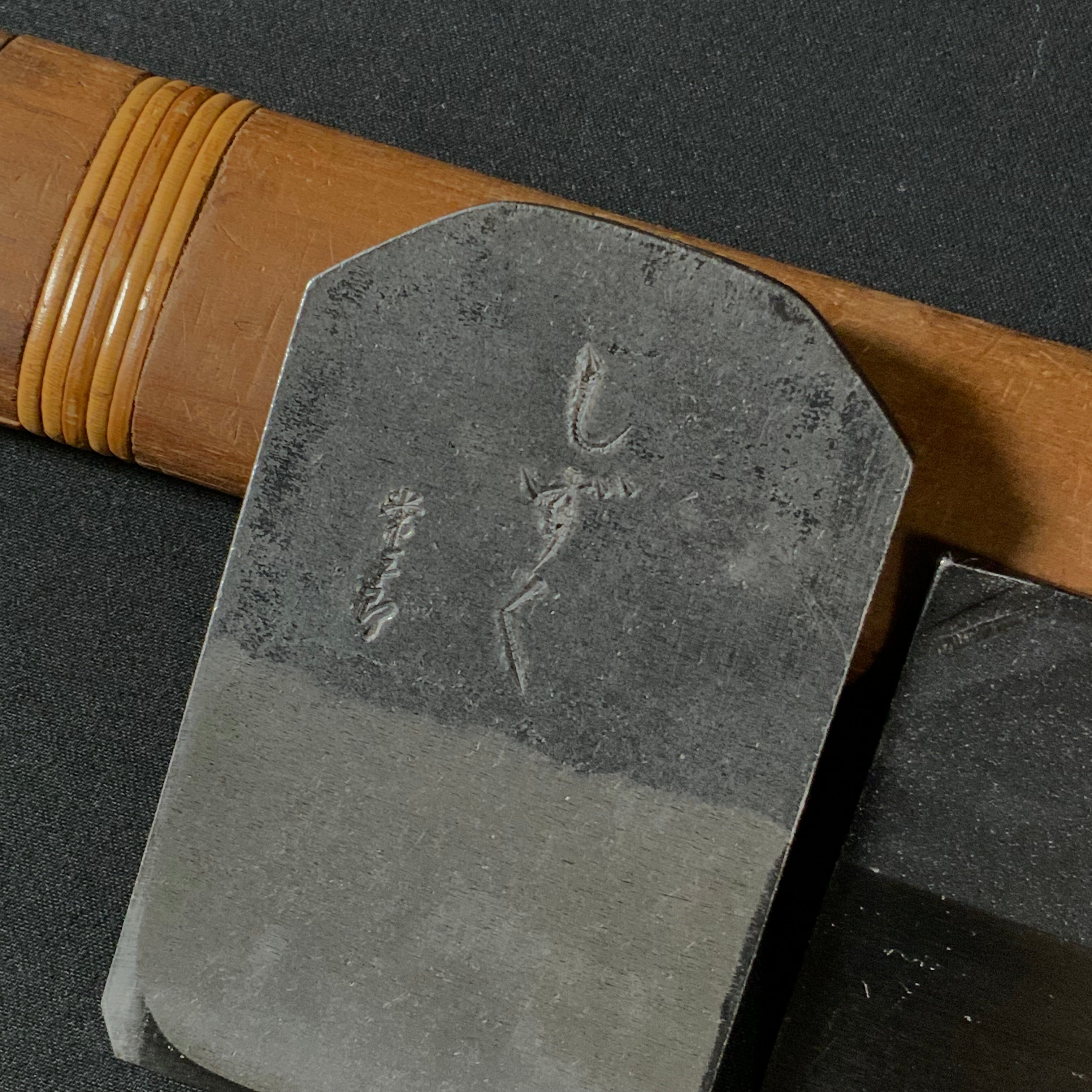 常三郎作 しずく 豆平鉋  7寸台 48mm   Shizuku Tsunesaburo mini Plane (Kanna)