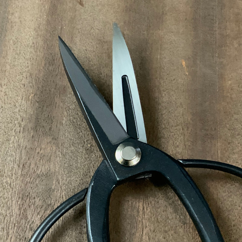 Old stock Hand made Okubo Shears By Naochika 掘出し物 直近 刃長大久保鋏 手作り 190mm