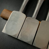 Old stock Mitsukuni Sukemaru  High-Speed Steel Timber chisels set 掘出し物 光圀 助丸 ハイス鋼 叩き鑿 tatakinomi