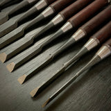 Old stock Ichihiro Bench chisels set    掘出し物 市弘 山崎勇作 追入組鑿  Oirenomi