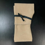 Daido Plane Leather Cloth Bag  ( Up to 55mm Flat Plane ) 大道  鉋袋  床ベロア革製　55mm用