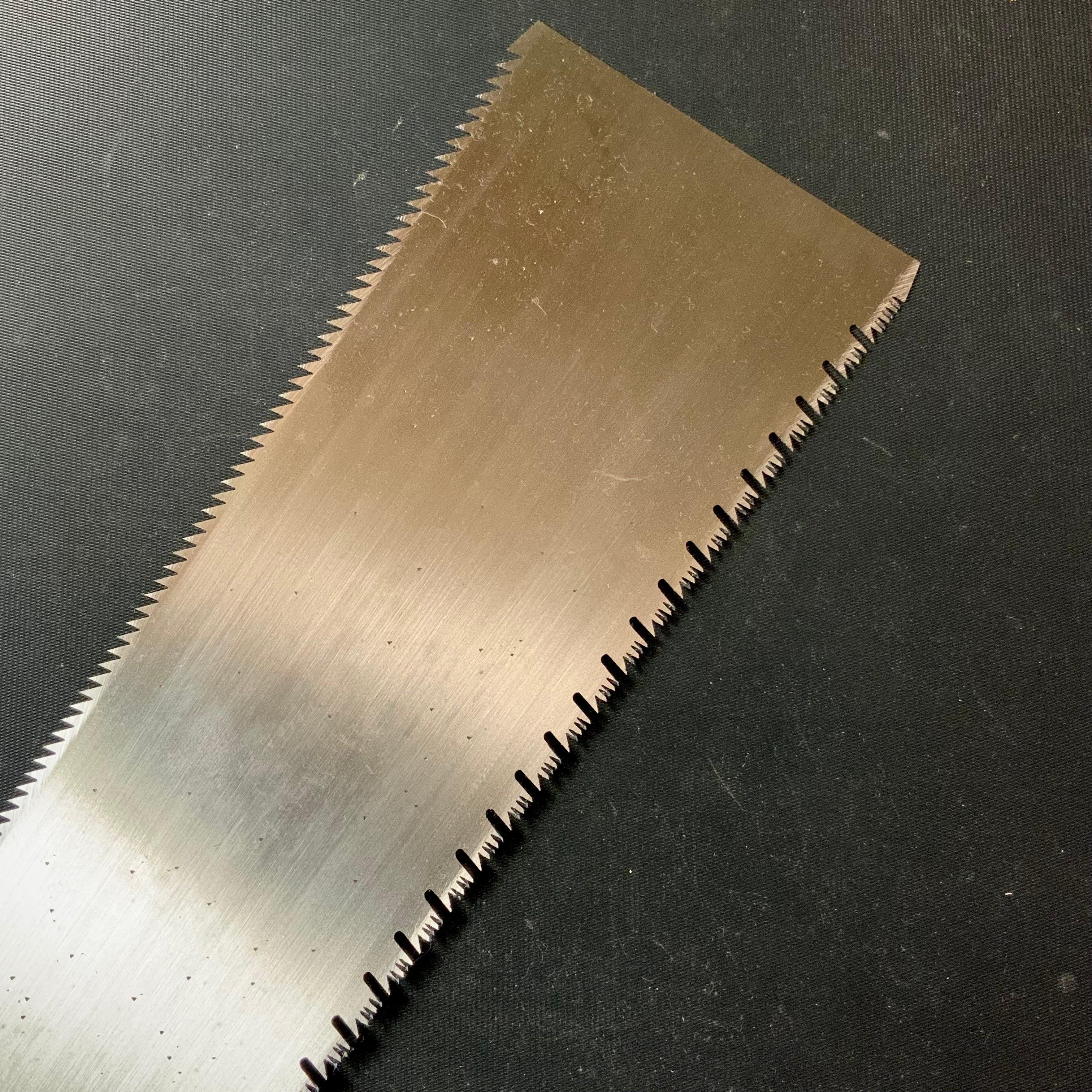 #99 Nagakatsu Double Edge Saw with Eddy Type Handles set by Kurashige 長勝鋸 渦巻き柄 両刃鋸 225mm