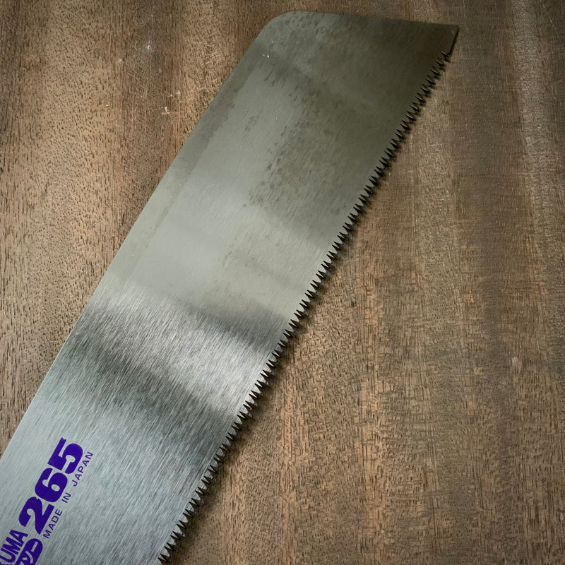 Old stock Bakuma Single Edge Hand Saw Japanese Hand-Saw Cross Cut 掘出し物 バクマソー265  横挽き