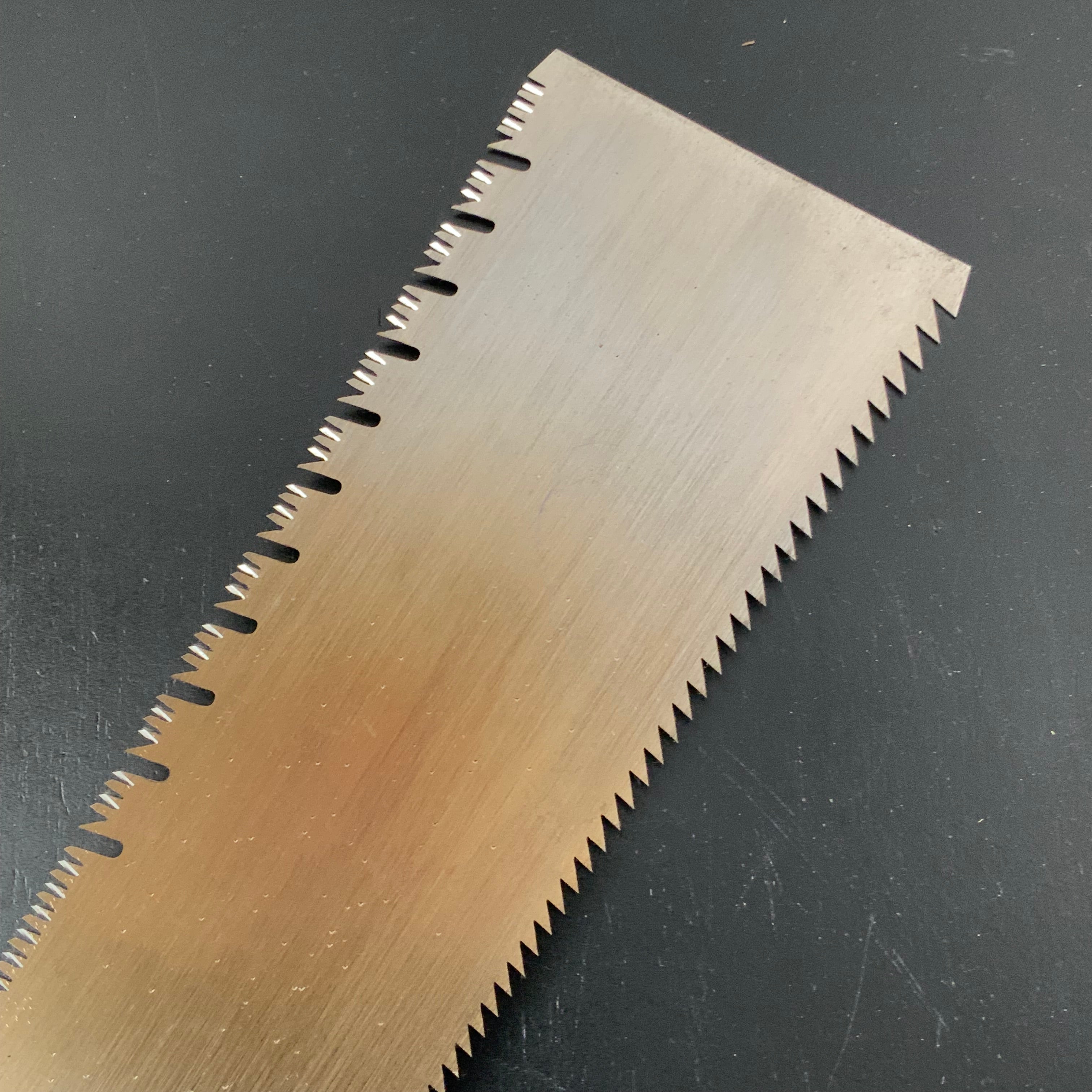 #192 Nagakatsu Double Edge Saw Eddy Type Handles set by Kurashige for softwood 長勝鋸 渦巻き柄 両刃鋸 針葉材用 270mm