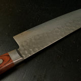 Kouetsu Damascus Finish Santoku Kitchen Knife V10  侊悦 三徳包丁 ダマスカス槌目 170mm