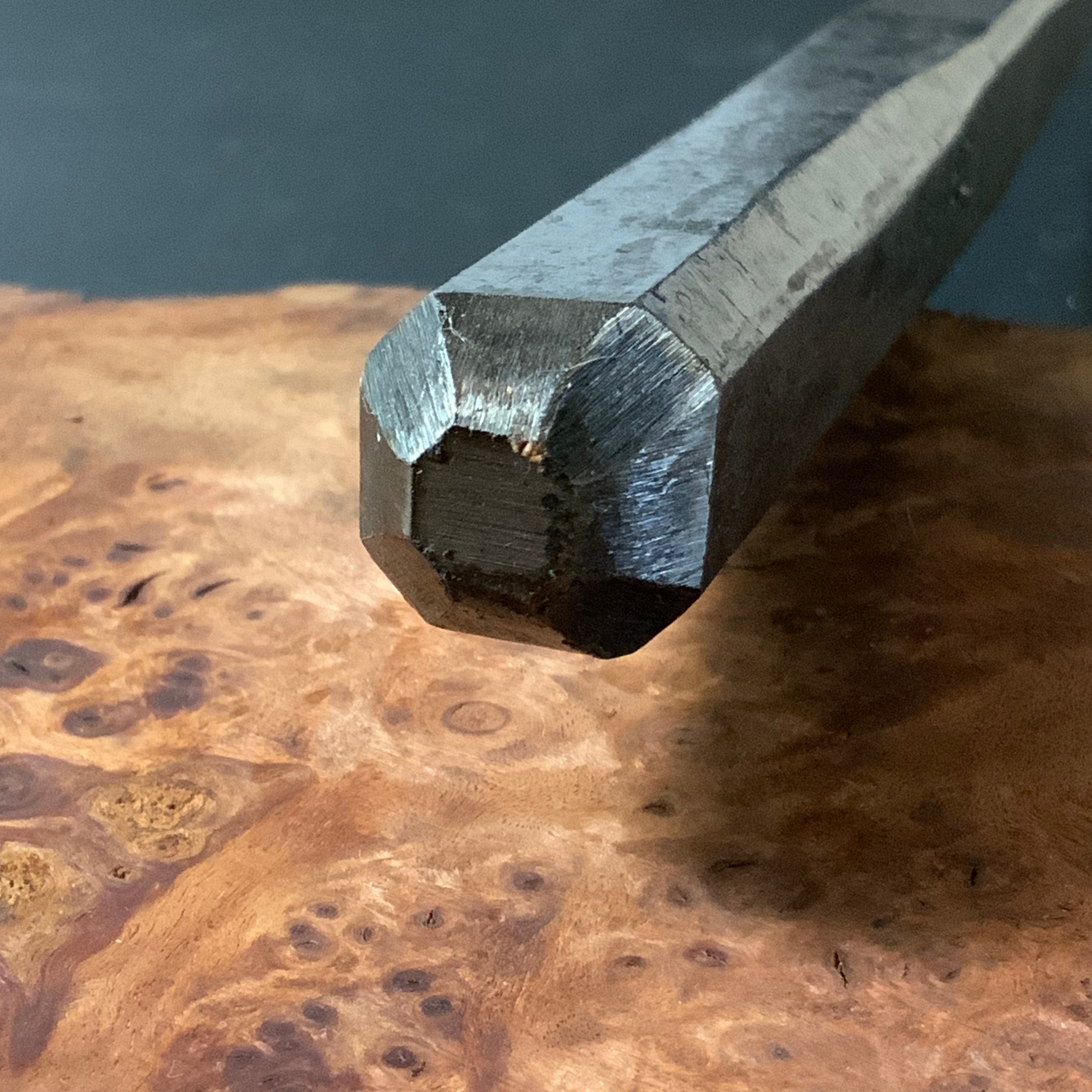 Masatsura Kugishime ( Japanese  Nail Set ）正行 馬場正行氏作 釘〆 角 300mm