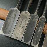 Iwazaki Paring chisels (Usunomi) by Iwazaki Eisuke 岩崎永祐作 岩崎 面取薄鑿 usunomi