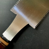 #114 Nagakatsu Double Edge Saw with Eddy Type Handles set by Kurashige 長勝鋸 渦巻き柄 両刃鋸 300mm