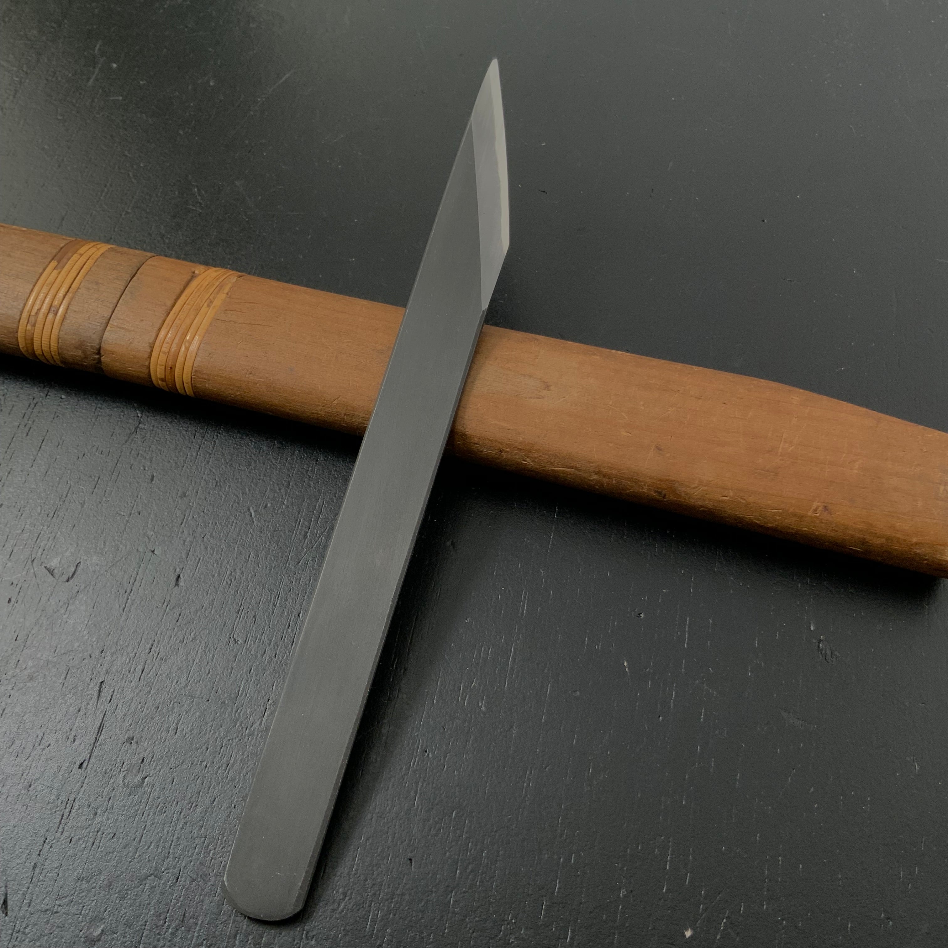 Sakamitsu Kiridashi Kokatana with white steel 坂光作 切出小刀 右 18mm