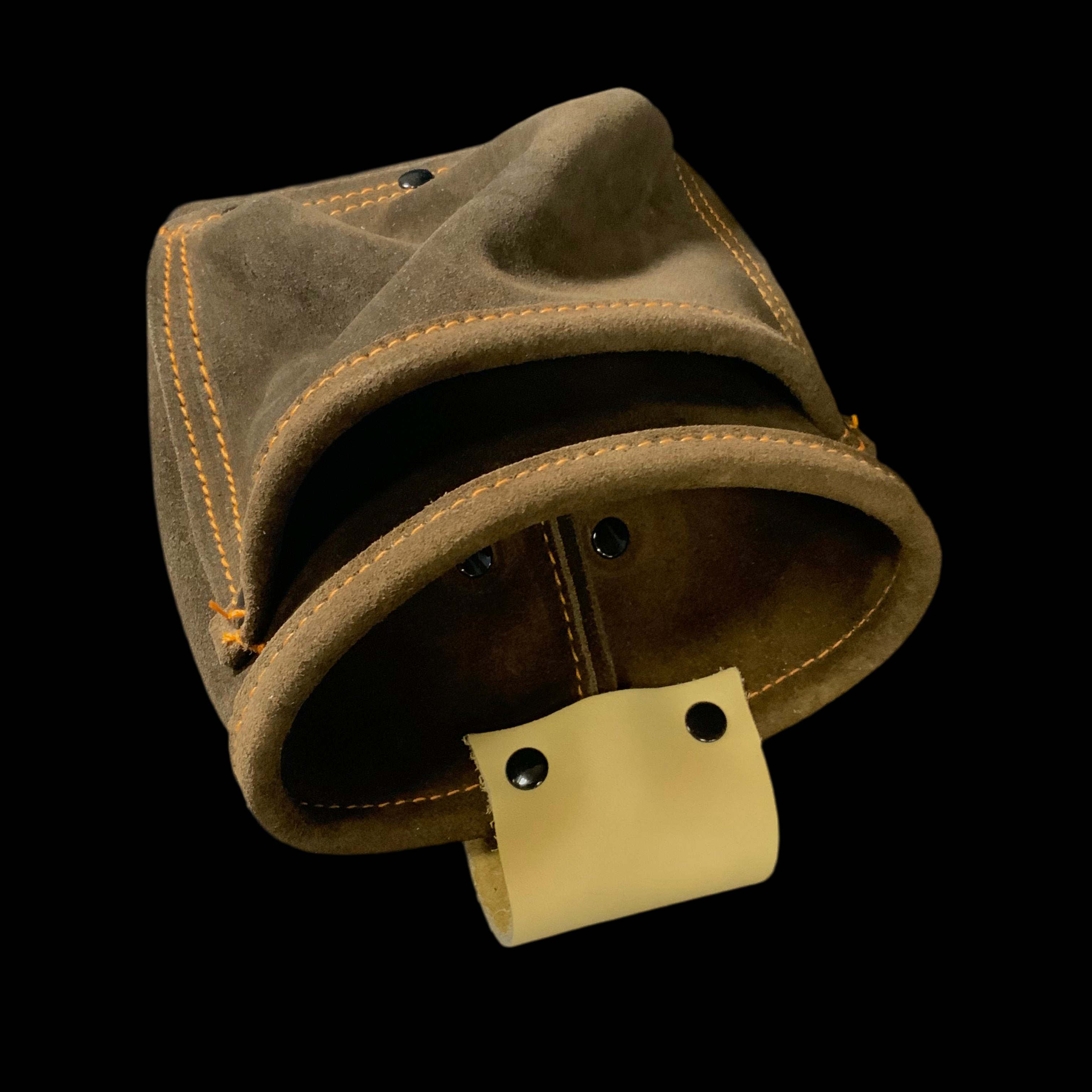 だるま ビス袋 床革  S  Working Waist Screw bag, leather backing