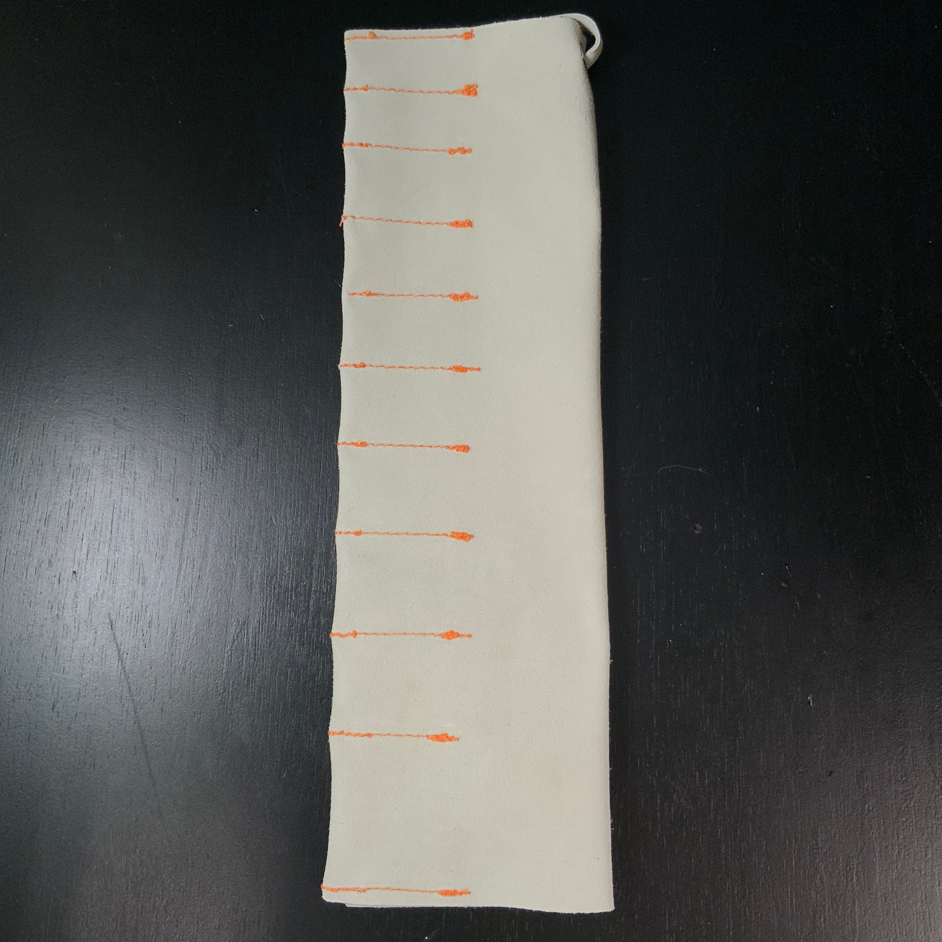 Daido Bench chisels Leather Cloth Bag  大道 床革鑿巻 追入用 革紐付き