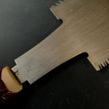 #113 Nagakatsu Double Edge Saw with Eddy Type Handles set by Kurashige 長勝鋸 渦巻き柄 両刃鋸 315mm