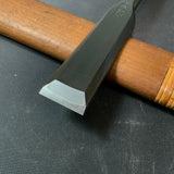 Tasai Middle Timber Bachi chisels (Usunomi) with blue steel 田斎作 中叩バチ 12,18,24mm