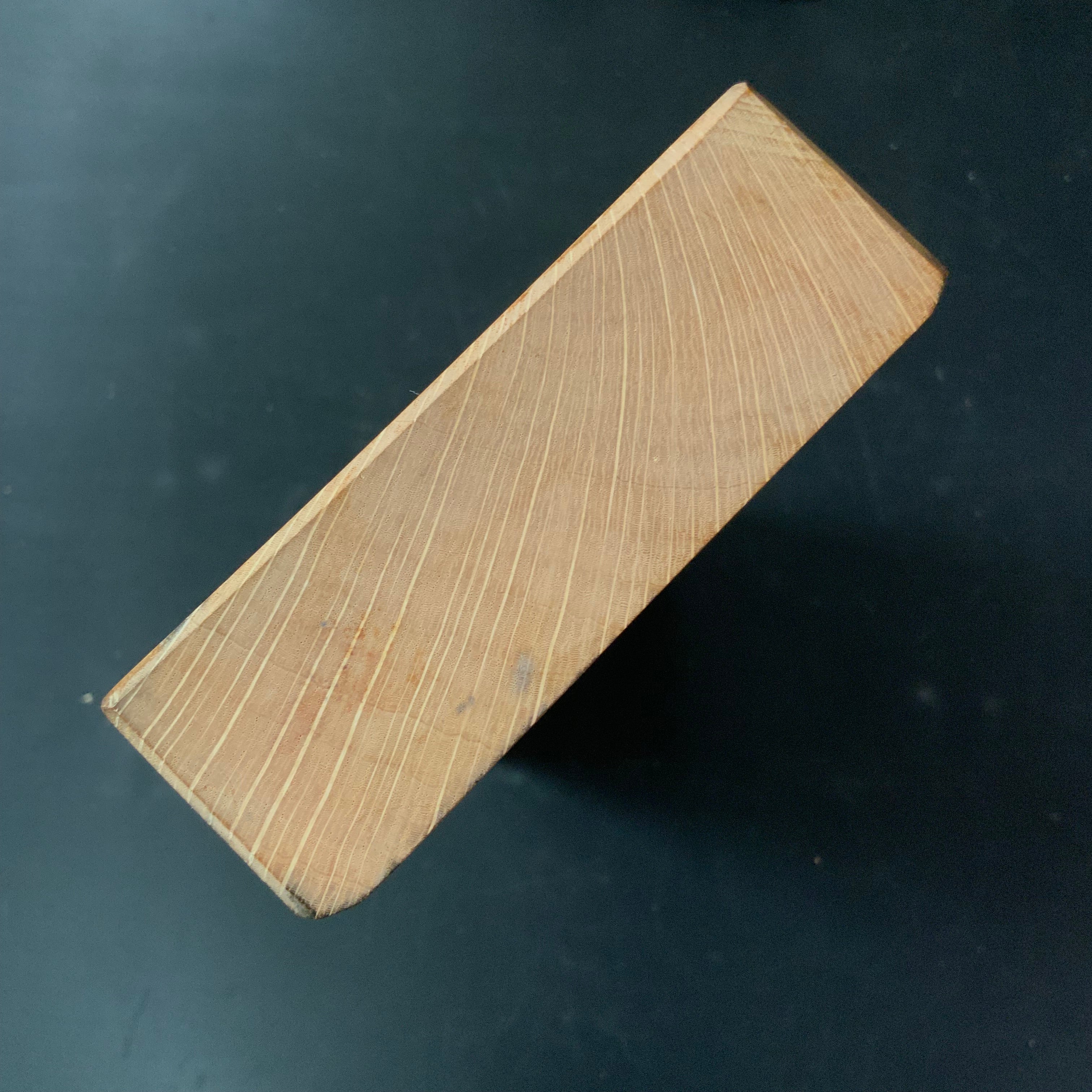 Old stock Otokozakari Smoothing Plane (Kanna) by Tsutsumitomoichi 掘出し物 堤朋一作 男盛 仕上げ鉋 80mm