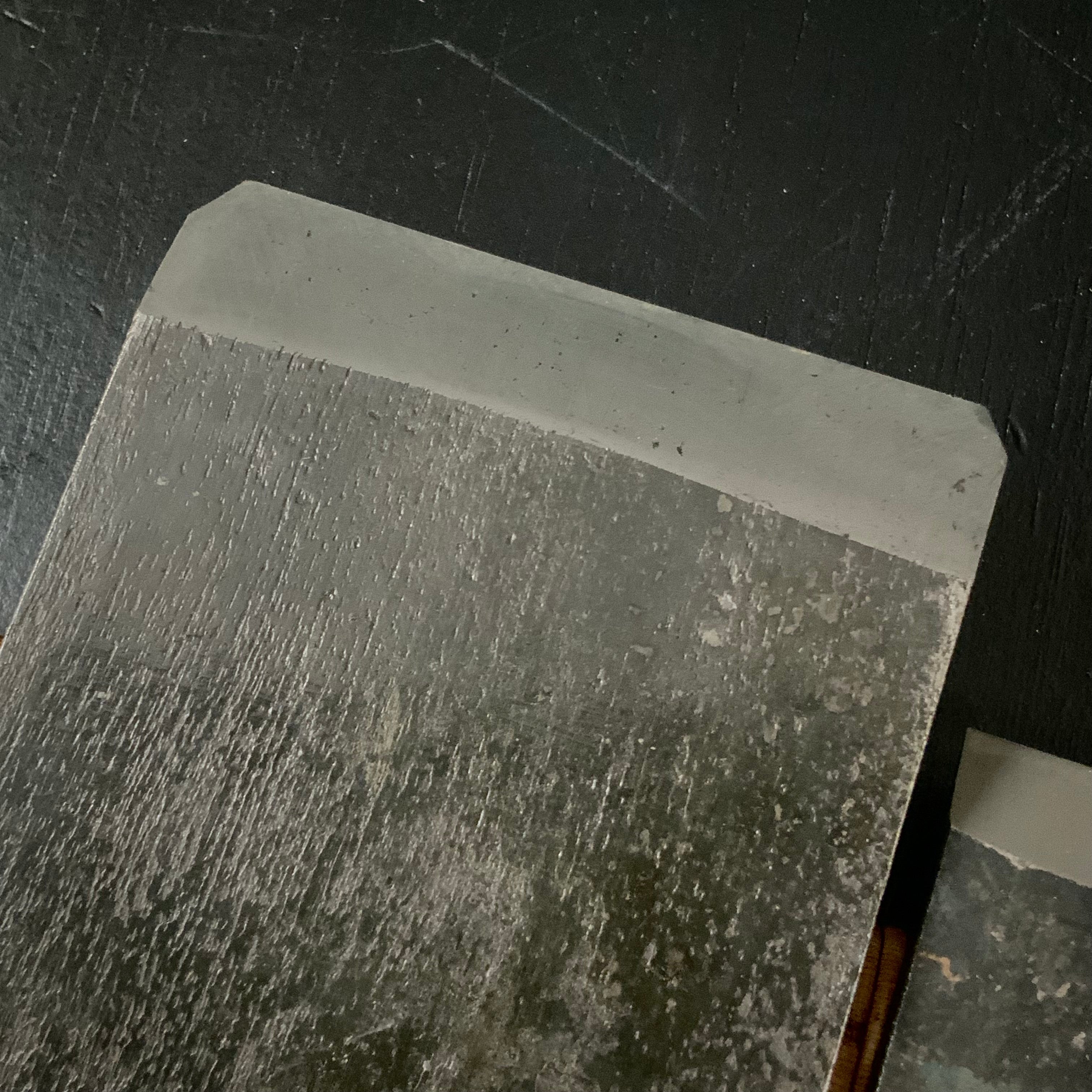 Old stock Otokomori Smoothing Plane (Kanna) by Ogatashixyushi  掘出し物 男盛 龍進斉小片秀士作 仕上げ鉋 70mm