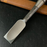 Tasai Mokume Special Medium Timber chisels with rosewood handle   田斎作 木目 中叩き鑿 紫檀柄 30mm Chutatakinomi