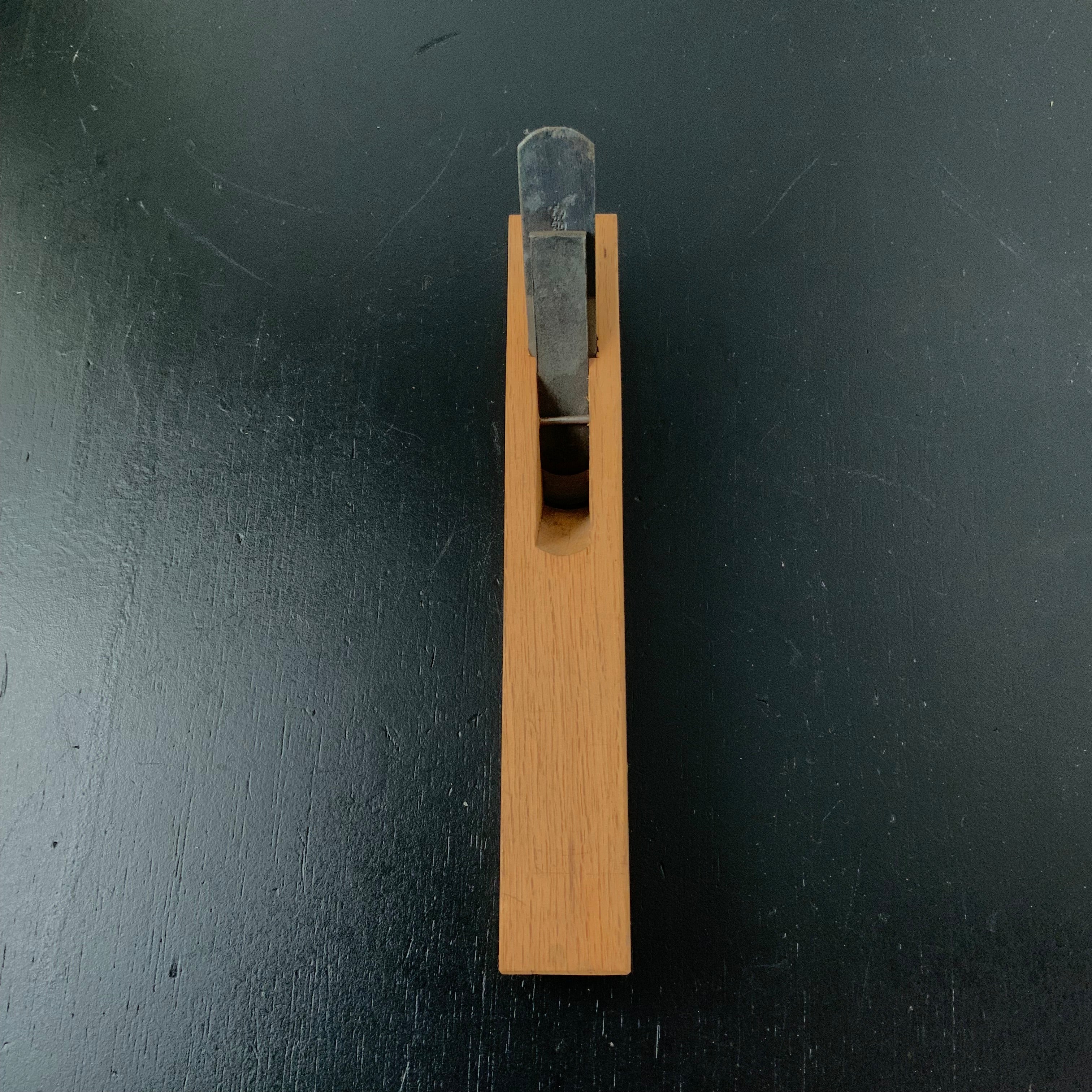 Old stock  Small Rounding Plane (Sotomaru Kanna)         掘出し物  外丸鉋  15mm