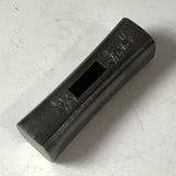 Doshinsai Masatsura Silver Hand made Pasting steel  Square Hammers Blacksmith finish 道心斎正行 馬場正行氏作 鋼付四角玄翁 黒仕上 100匁 380g