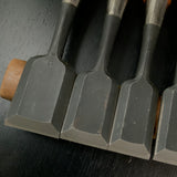 Old stock Ichihiro Bench chisels set    掘出し物 市弘 追入組鑿  Oirenomi