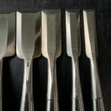 High-Speed Steel Bench chisels Timber chisels set ハイス 追入組鑿 Oirenomi 5本組