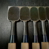 Kiyohisa Bench chisels set by Watanabe Kiyoe 渡辺清栄作 清久 追入鑿 10本組 Oirenomi