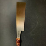 #116 Nagakatsu Single Edge(Kataba) Saw with Eddy Type Handles set by Kurashige  渦巻き柄 片刃鋸 225mm