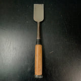 old stock Hidari Hisasaku Timber chisels  掘出し物 左久作  叩き鑿 42mm