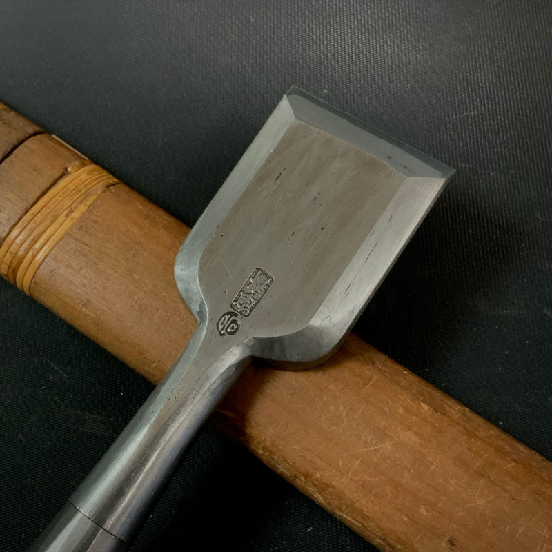 Tasai  Special Bench chisels with Traditional Japanese iron 田斎作 磨き仕上げ 和鉄造り追入鑿 42mm