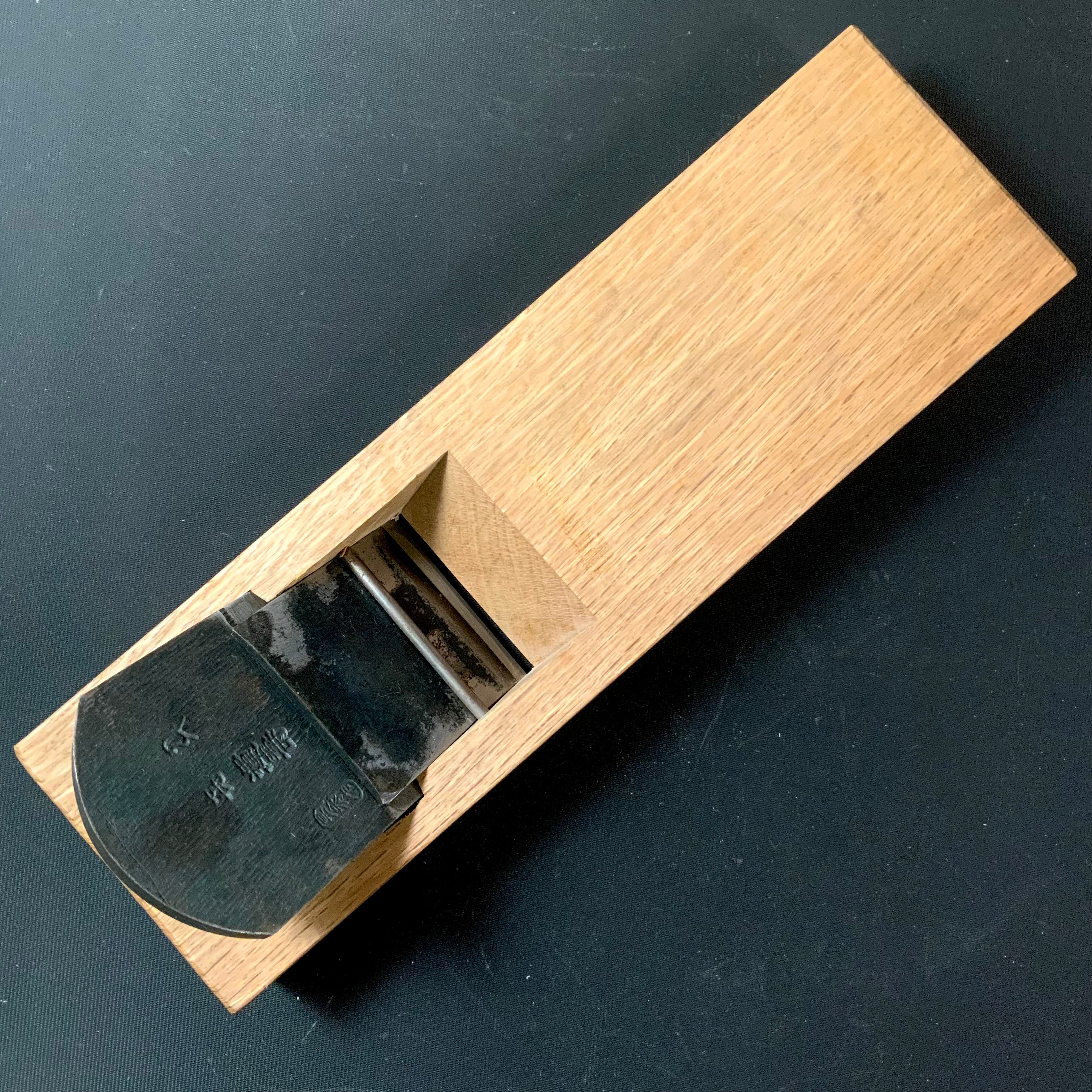 Old Stock Kiunjyu Plane(Kanna) by Oguma Torasaburo  掘り出し物 小熊寅三郎 キ運寿 鉋 65mm