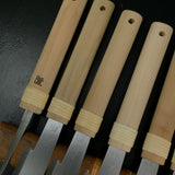 Ready to use Chojiro Mini Japanese Saw set  長二郎 目立て済み ミニ鋸10本セット