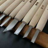 Chotousei Carving chisels set Professional level 彫刀晟 小倉彫刻刃物製作所 専門用 彫刻刀セット Chokokuto