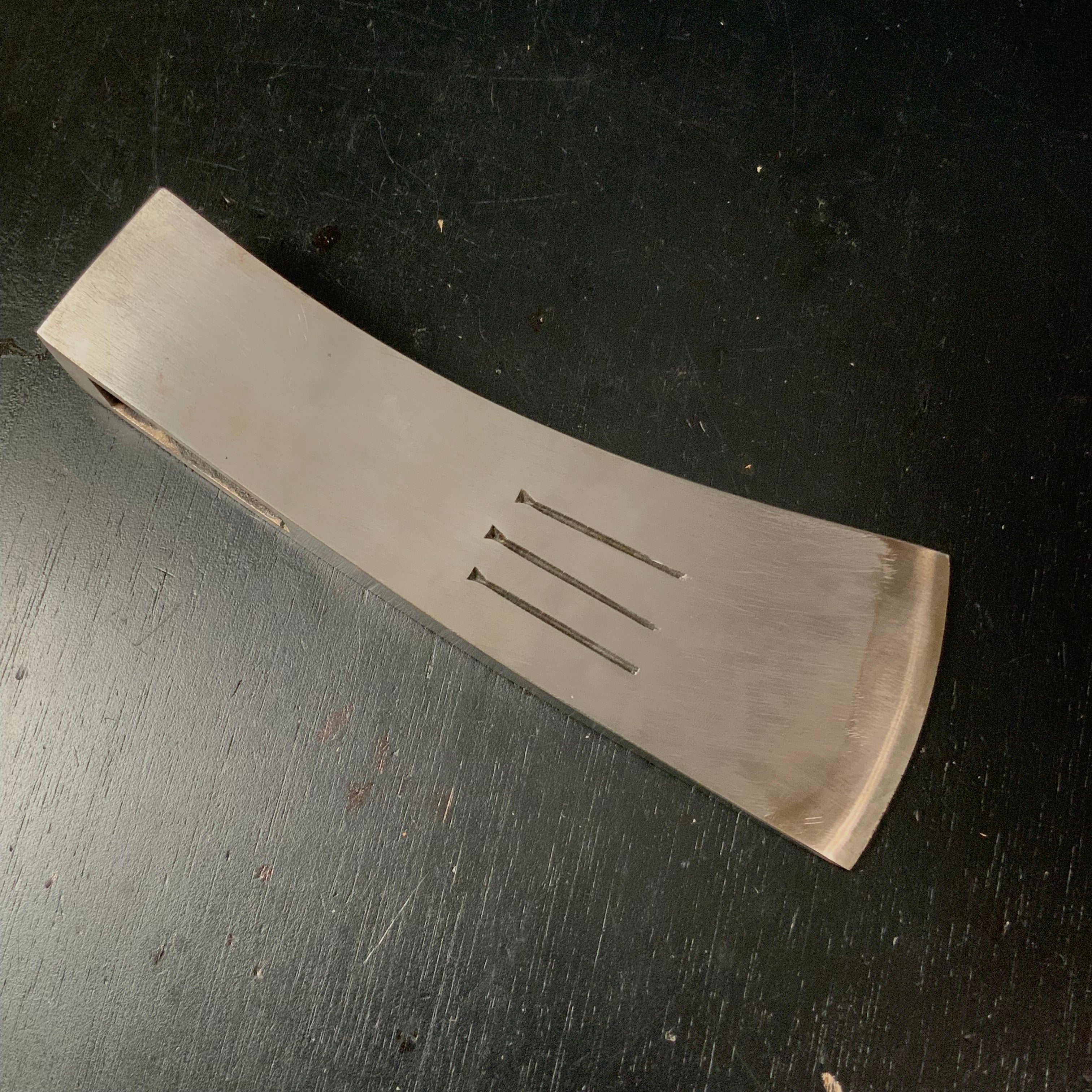 Old stock Honsokuhiro Japanese Carpenter's Axe head  Nekiriono 掘出物 本則弘作 大工鉞 刃のみ 根切斧 Masakari