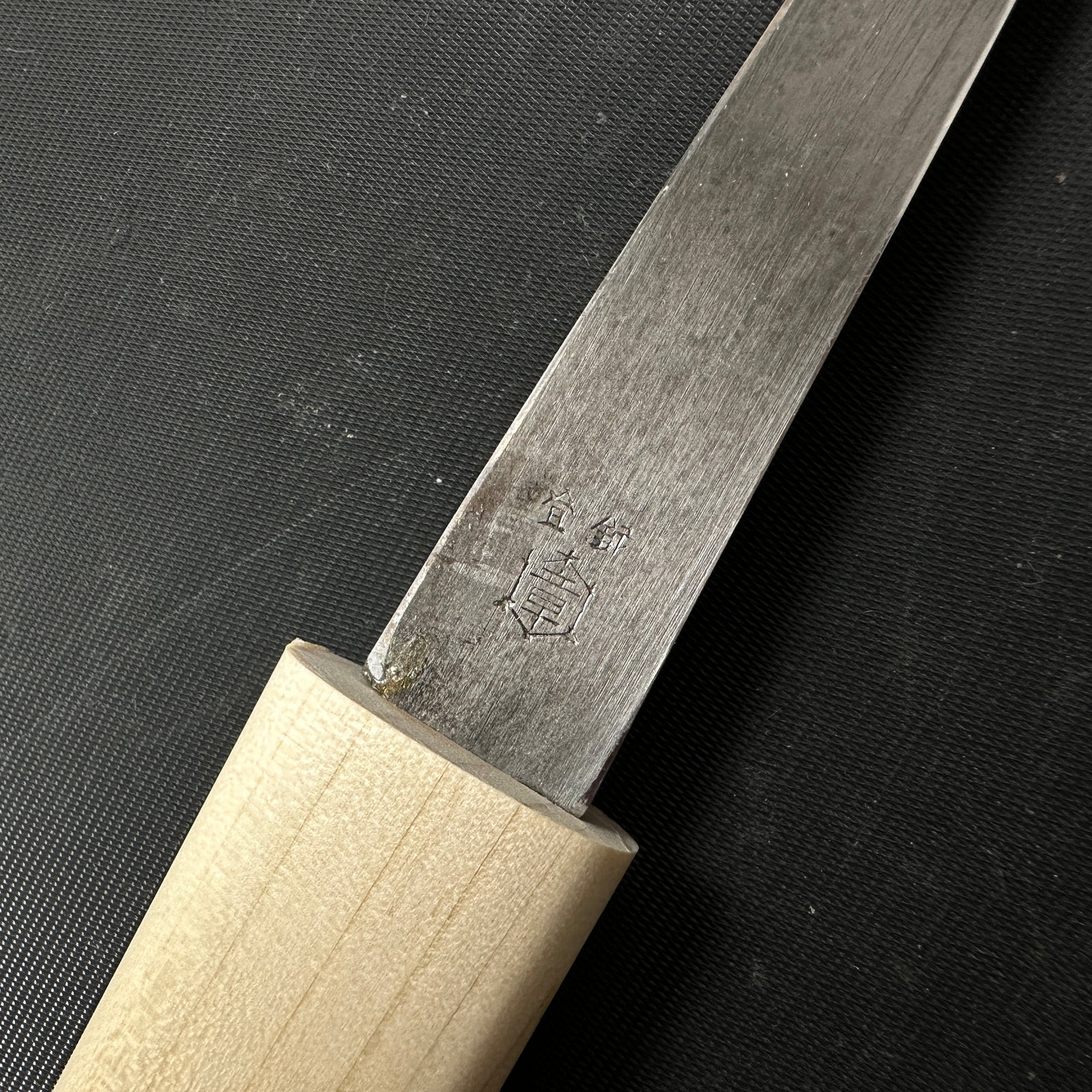 三木章 栗小刀 右手 桜鞘 柄 三木章 裁小刀 桜鞘 右 135mm – YAMASUKE KurashigeTools