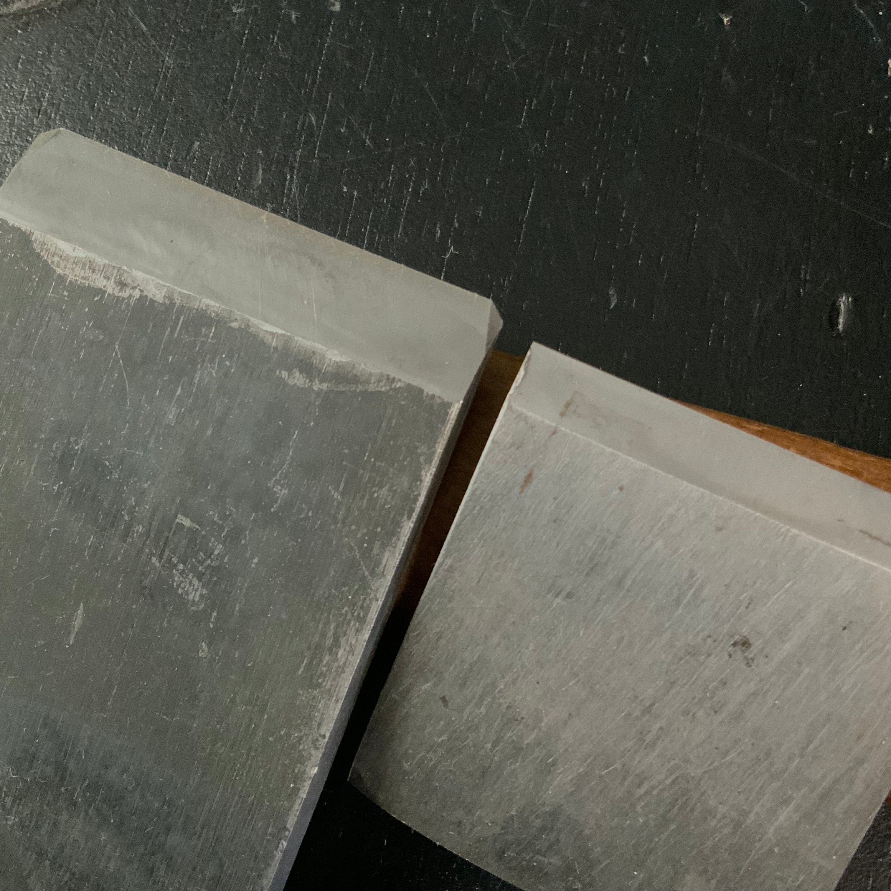 Smoothing Plane (Kanna)  hiroshige with Blue steel  廣重 仕上げ鉋 54mm