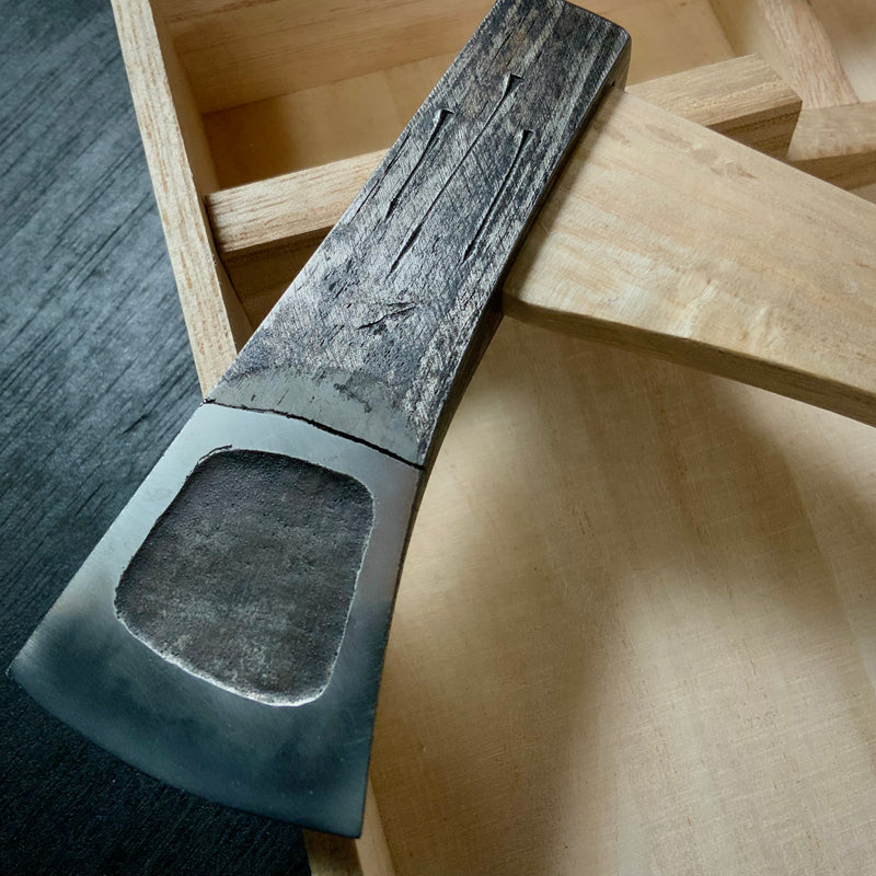 『RITTOU』 Sozen Japanese Carpenter's Axe 『立冬』 素全作 小型鉞 木割り斧 Masakari ...