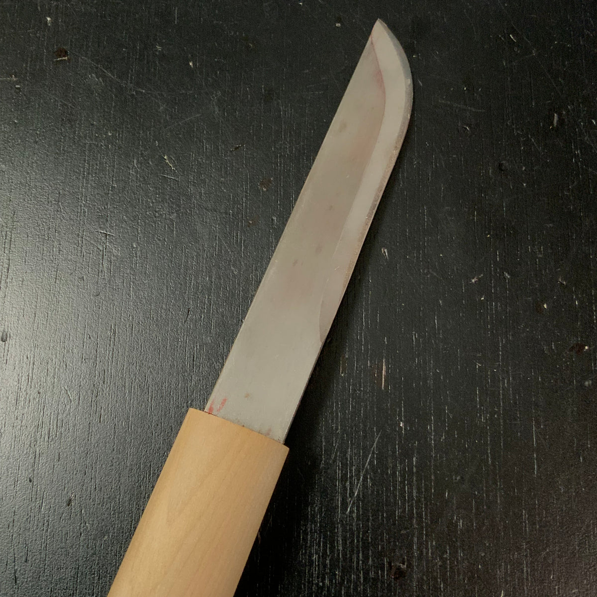 Old stock Baishinshi Kyoshiya Kokatana    /      掘出し物 國光 梅心子 手打 経師屋小刀 右